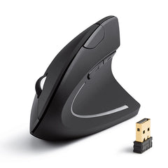 Anker 2.4G Wireless Vertical Ergonomic Optical Mouse – Black Price in Dubai