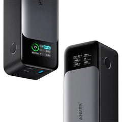 باور بانك أنكر 737 USB-C بسعة 24000 مللي أمبير في الساعة - أسود