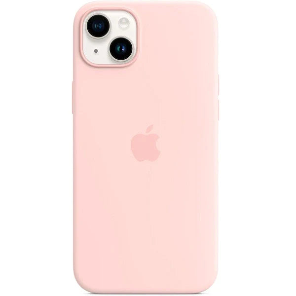 Used Apple iPhone 14 Plus Silicone Case with MagSafe - Chalk Pink Price in Dubai