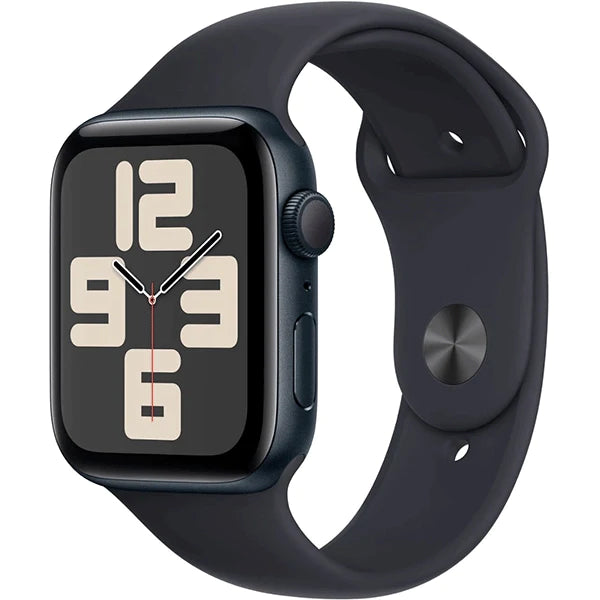 Used Apple Watch SE GPS, 44mm Aluminium Case with Sport Band - Midnight