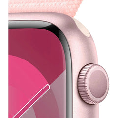 Apple Series 9 45MM (GPS) Smart Watch Aluminum Case with Sport Loop – Pink