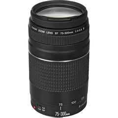 Canon EF 75-300MM F/4-5.6 lll Camera Lens - Black