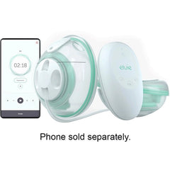 Elvie Stride Plus Hands-free Hospital-Grade Electric Breast Pump