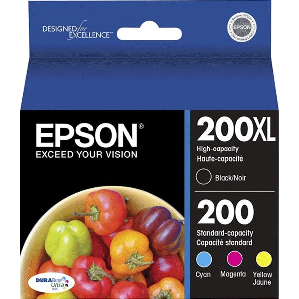 Epson 200/200XL DURABrite Ultra Ink Cartridges (4 Pack) Price in Dubai