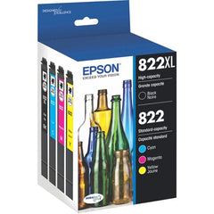 Epson T822XL DURABrite Ultra Ink High Capacity Ink Cartridges 4 Pack Price in Dubai