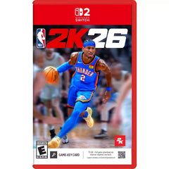 Take-Two NBA 2K26 Switch 2 Video Game-Key Card Sports Simulation Game
