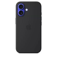 Apple iPhone 16 Silicone Case with Magsafe – Black