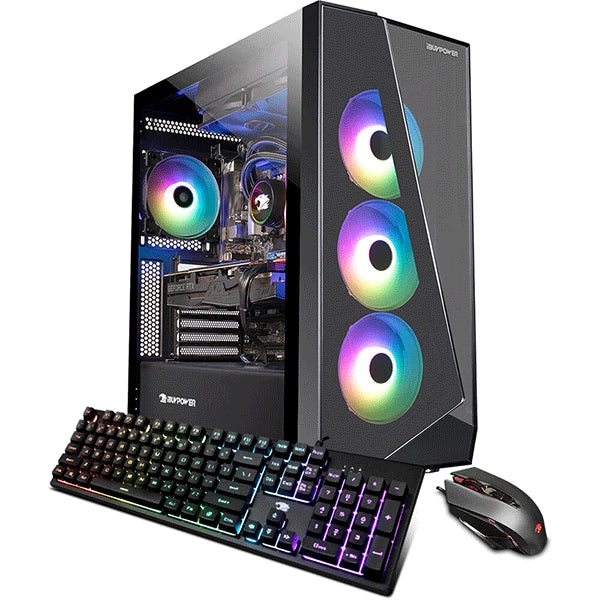 IBUYPOWER Gaming PC, 13th Gen Intel Core i9-13900KF, 32GB DDR5 RAM, 1TB M.2 SSD, 2TB HDD – Black Price in Dubai