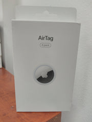 حزمة Apple AirTag 4 مستعملة - فضي