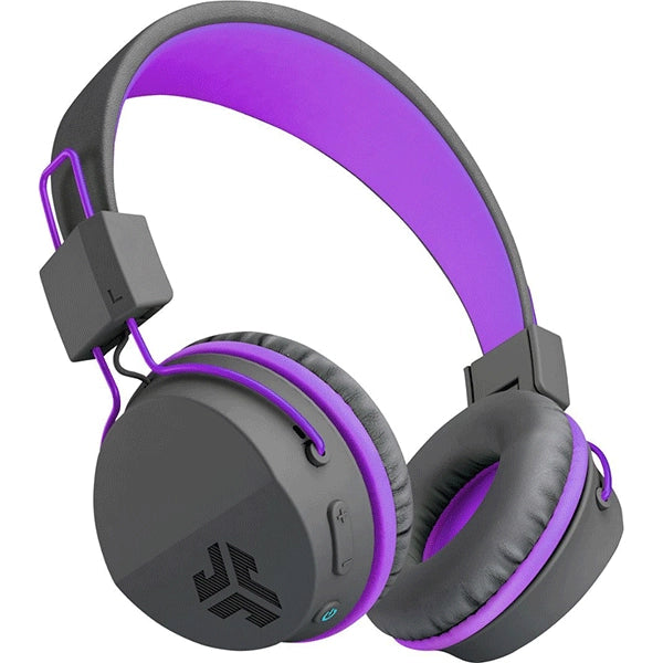 JLab Jbuddies Headphone Studio Wireless Bluetooth On-Ear Kids Headphones Graphite / Purple Price in Dubai