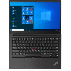لاب توب لينوفو ThinkPad E14 Gen 2 مستعمل، معالج Intel Core i5-1135G7 من الجيل الحادي عشر، ذاكرة وصول عشوائي DDR4 سعة 8 جيجابايت، قرص SSD سعة 256 جيجابايت - أسود