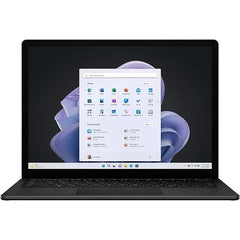 Used Microsoft Surface Laptop 5, Multi-Touch 13.5-inch, 12th Gen Intel Core i7 16GB RAM LPDDR5X 256GB SSD Windows 10 Pro - Matte Black