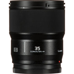 Panasonic LUMIX S 35mm f/1.8 Camera Lens – Black