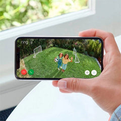 Ring Spotlight Cam Plus Outdoor/Indoor Wireless 1080p Battery Security Camera – Black