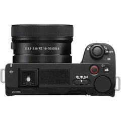 Sony Alpha ZV-E10 II APS-C Interchangeable-Lens Vlog Camera - Black