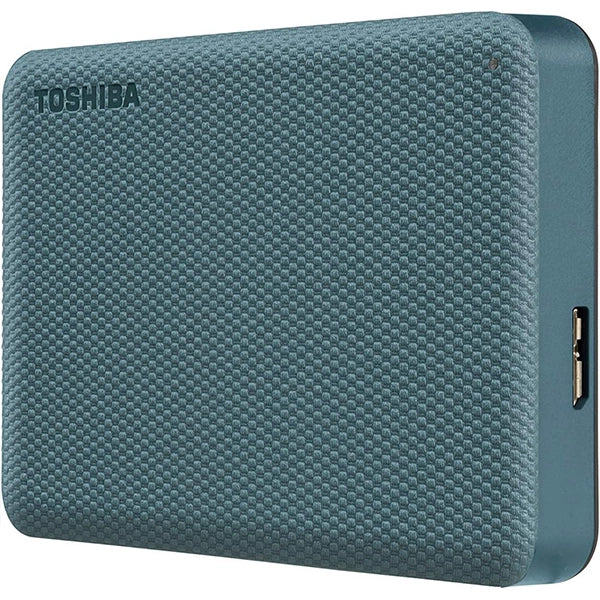 Used Toshiba Canvio Advance Plus, 4TB Portable External Hard Drive - Green Price in Dubai