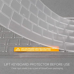 UPPERCASE GhostCover Premium Keyboard Cover Protector for MacBook – Clear