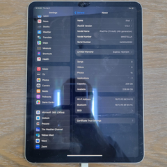 Used Apple iPad Pro (4th Gen) 11" With Facetime Wi-Fi Only 256GB