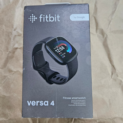 Used Fitbit Versa 4 Fitness Smartwatch - Graphite