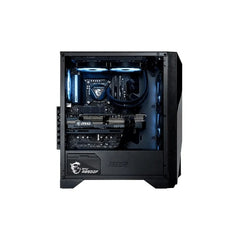 كمبيوتر مكتبي مستعمل MSI Gaming AEGIS (الجيل الثالث عشر) Intel Core i7-13700F ذاكرة وصول عشوائي 32 جيجابايت DDR5 1 تيرابايت PCIe SSD + 2 تيرابايت HDD NVIDIA GeForce RTX 4060 Graphics 16GB - أسود