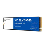 قرص SSD مستعمل Western Digital Blue SN580 NVMe (WDBWMY0010BBL-WRWM) سعة 1 تيرابايت