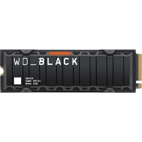 Western Digital SN850 NVMe Internal Gaming SSD Solid State Drive 1TB With Heatsink - Black Price in Dubai