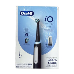 Oral-B Toothbrush IO Series 3 Luxe Rechargeable Electric – Matte Black