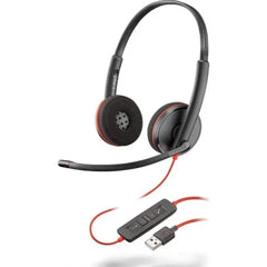 Plantronics Blackwire C3220 USB-A Wired Headset with Noise-Canceling Mic