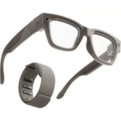 Ray-Ban Meta Smart Glasses with Neural Band (Sand Size 2) – Shiny Sand/ Sand
