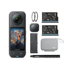 Insta360 X5 8k Action Camera (Essentials Bundle) - Black