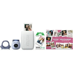 Fujifilm Instax PAL Digital Camera and Mini Link 3 Printer Bundle - Blue