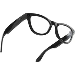 Ray-Ban Meta Skyler Smart Sunglasses with Meta Ai, Audio, Photo, Video Compatibility – Shiny Black / Transitions Amethyst
