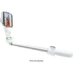 Insta360 Flow2 Pro Gimbal Stabilizer for Smartphones with Built-in Selfie Stick and Tripod - White