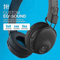 JLab Headphone Studio Bluetooth Wireless On-Ear Headphones - Black Price in Dubai