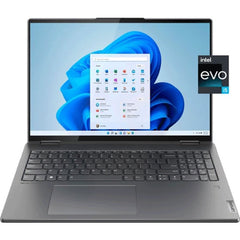 Lenovo Yoga 7i Laptop 16-inch 2 in 1 (13th Gen) Intel Core i5-1335U 8GB RAM 512GB SSD - Storm Grey Price in Dubai