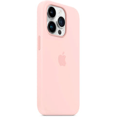 Apple iPhone 14 Pro Max Silicone Case with MagSafe - Chalk Pink Price in Dubai