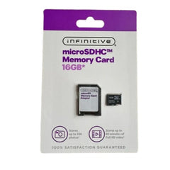 Used Infinitive High-Performance Mobile microSDHC Memory Card With Adapter 16GB