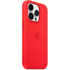 Apple iPhone 14 Pro Silicone Case with MagSafe - Red Price in Dubai