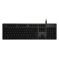 Logitech G512 Carbon Mechanical Gaming Keyboard, RGB Backlit – Red Linear