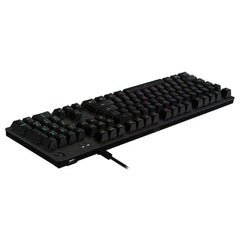 Logitech G512 Carbon Mechanical Gaming Keyboard, RGB Backlit – Red Linear