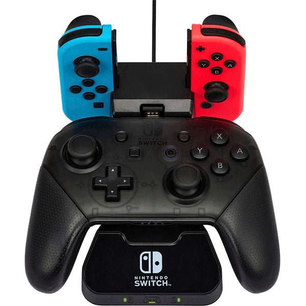 PowerA Controller Charging Base for Nintendo Switch (Joy-Con + Wireless) - Black Price in Dubai
