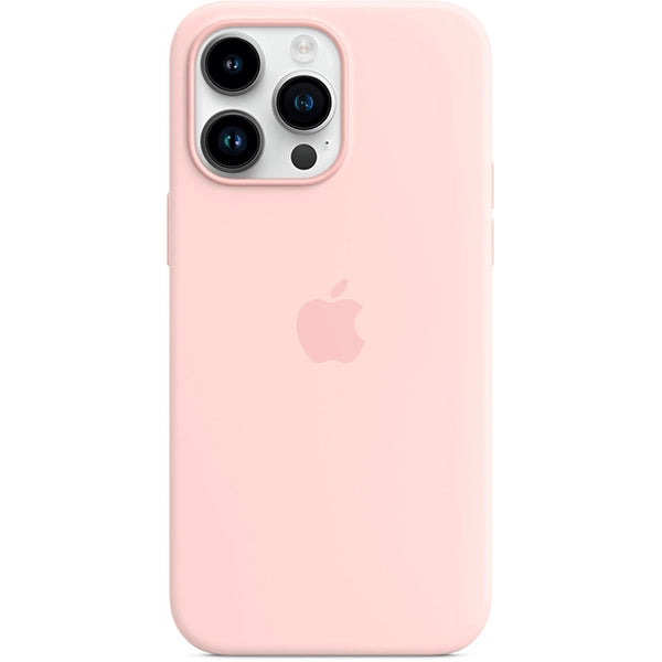 Apple iPhone 14 Pro Max Silicone Case with MagSafe - Chalk Pink Price in Dubai