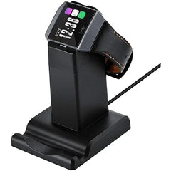 Aresh Fitbit Charger & Phone Stand, 2-in-1 Desktop Charging Dock