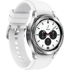 Used SAMSUNG Galaxy Watch 4 Classic 42mm Smart Watch with Stainless Steel – Silver Price in Dubai