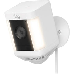 Ring Spotlight Cam Plus Plug-In1080p Outdoor Security Camera