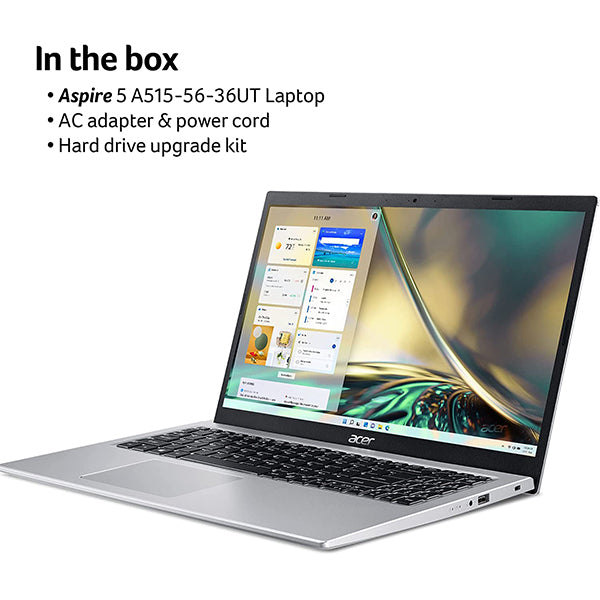 Acer Aspire 15.6'' FHD Laptop Intal Coce i3 11 Gen (4GB 128GB SSD)