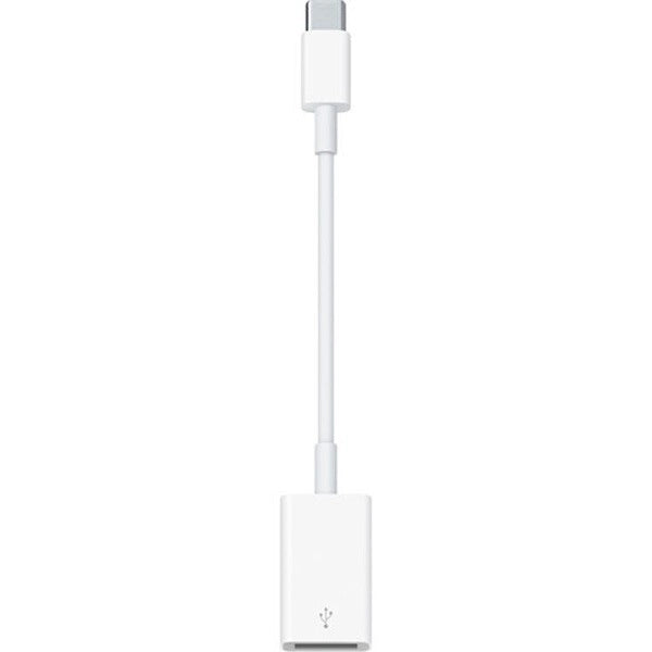 Used Apple USB Type-C to USB Type-A Adapter - White Price in Dubai