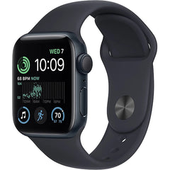 Apple Watch SE (GPS) 44mm-M/L Smart Watch Aluminum Case with Sport Band