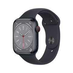 Apple Watch Series 8 41mm/ML (GPS + Cellular) Smart Watch Aluminum Case with Sport Band - Midnight