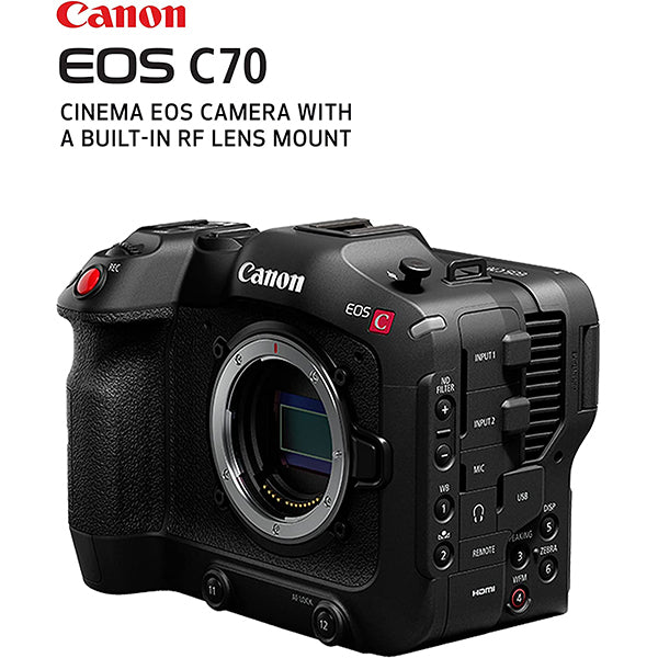 Canon EOS C70 Digital Cinema Camera